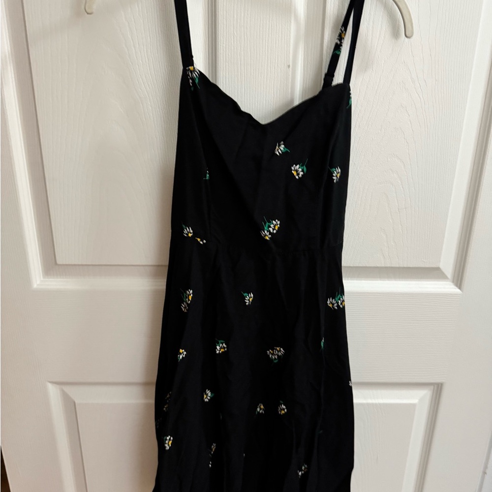 Old Navy Black Mini Sundress